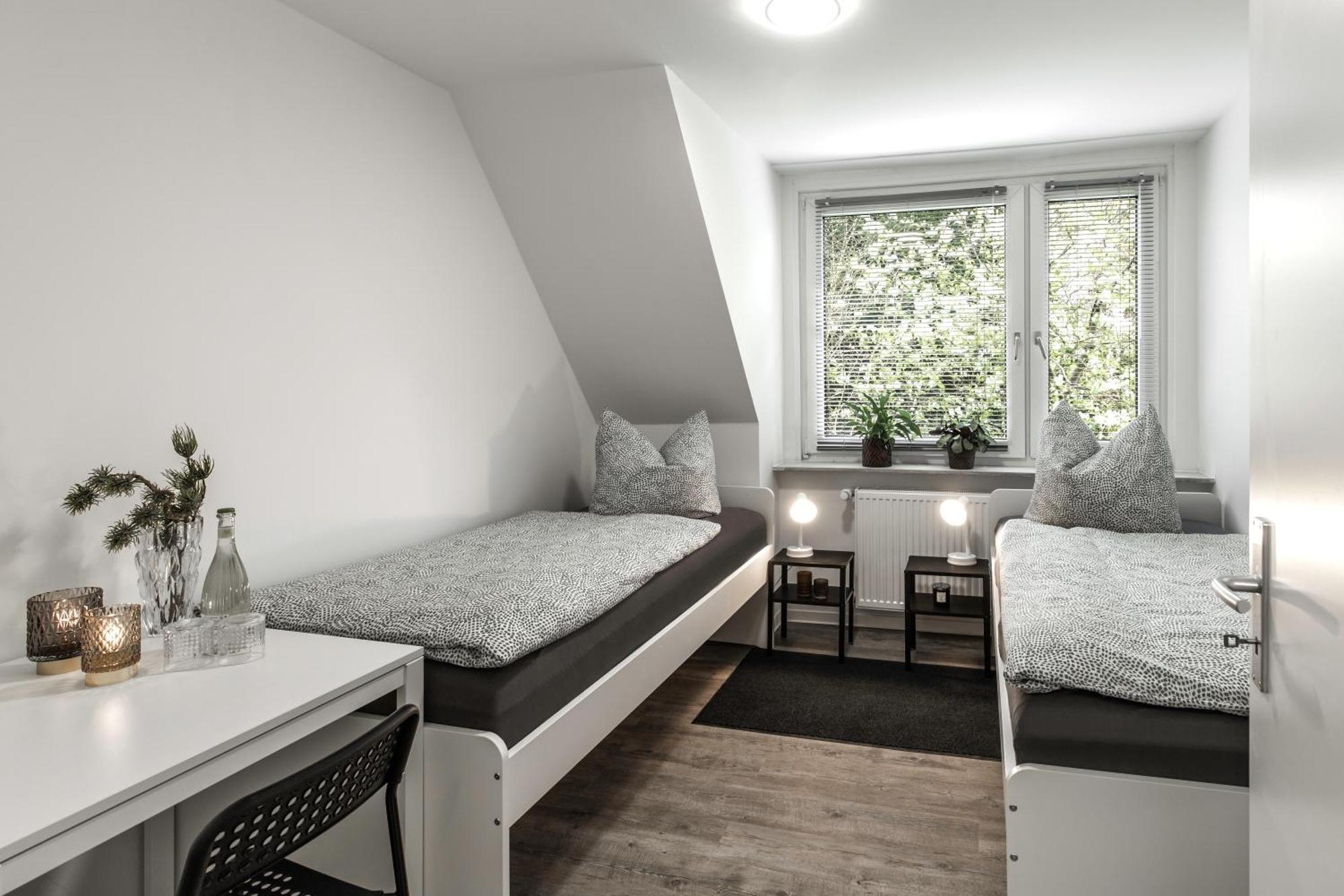 Apartamento Arkadia Haus Alstertal Hamburgo Exterior foto